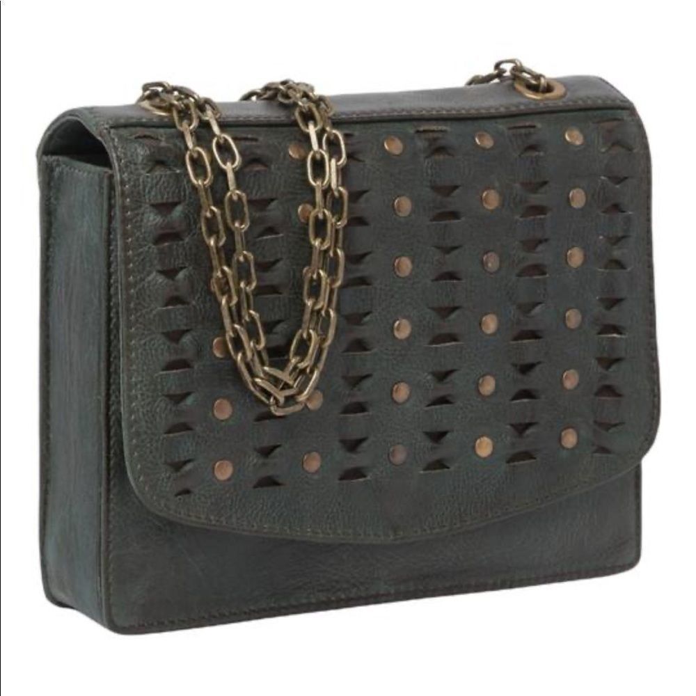 FRYE..Jade Studded Shoulder Bag
